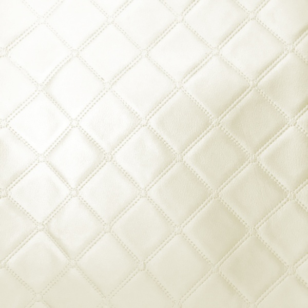 Trellis Leatherette FR Ivory